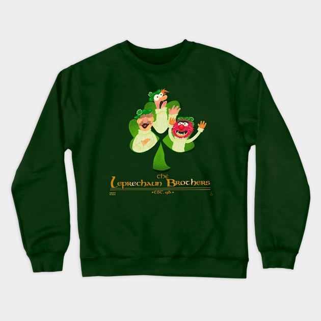 The Leprechaun Brothers! Crewneck Sweatshirt by Muppet History